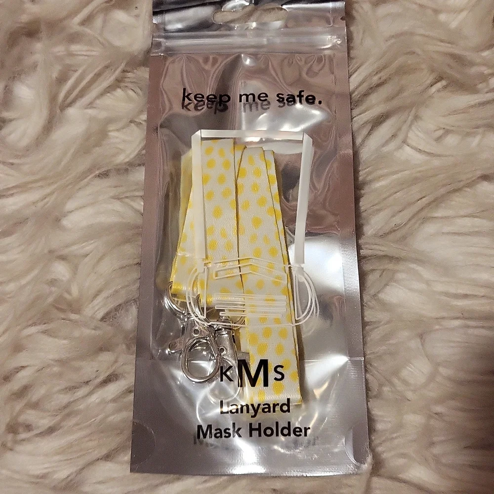 Lemon Face Mask Lanyard